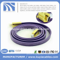 Высокоскоростной hdmi 1.4v плоский кабель Поддержка 3D Ethernet